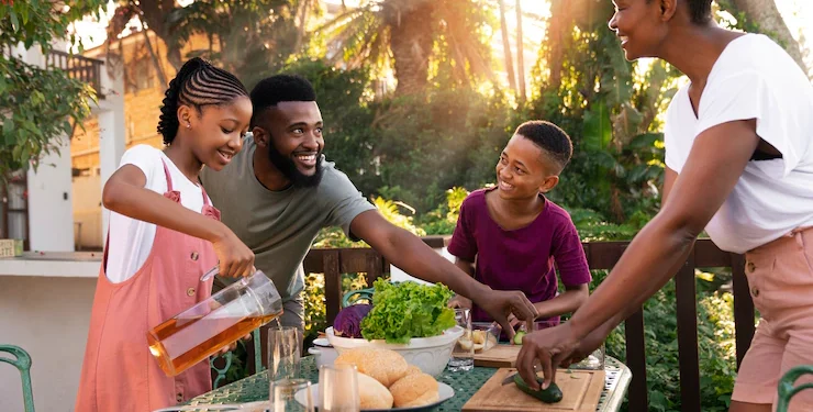 Living with other people as parent photo