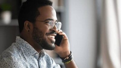 Man calling