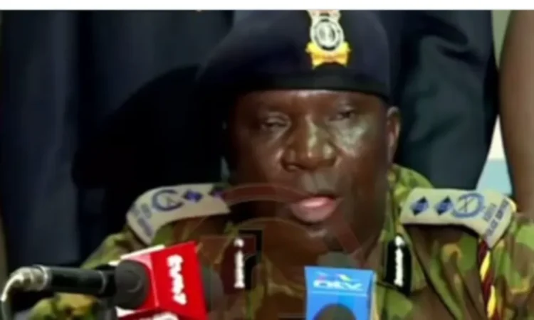Nairobi police boss george seda
