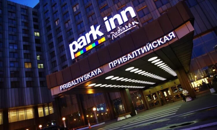 Park inn by radisson pribaltiyskaya hotel in st petersburg, russia.