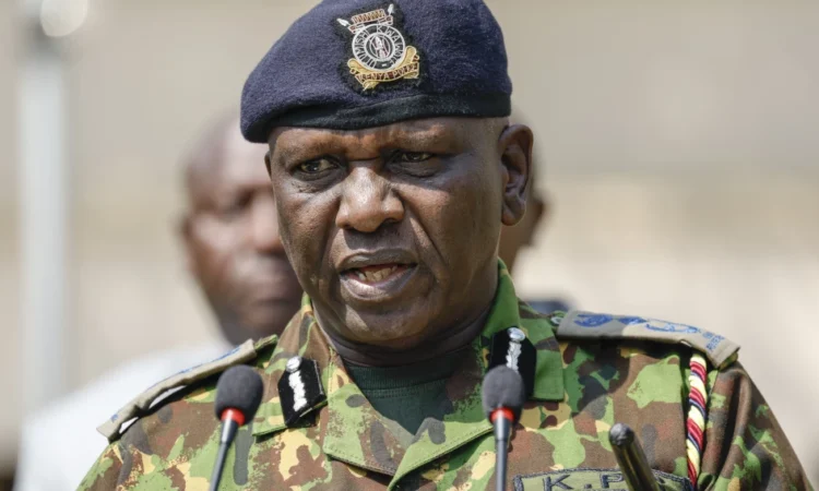 Police ig douglas kanja