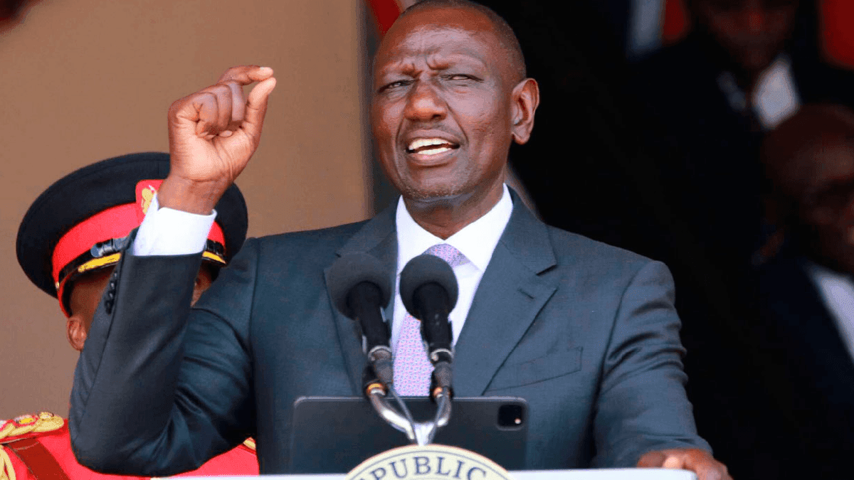 President william ruto at homabay madaraka day celebrations 2025