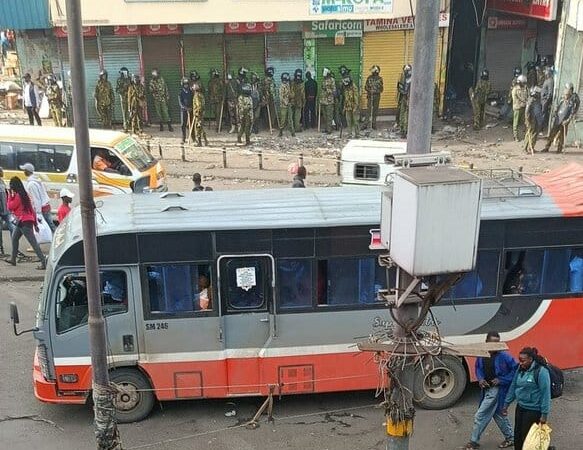 Quickmart otc, nairobi protests, dead bodies