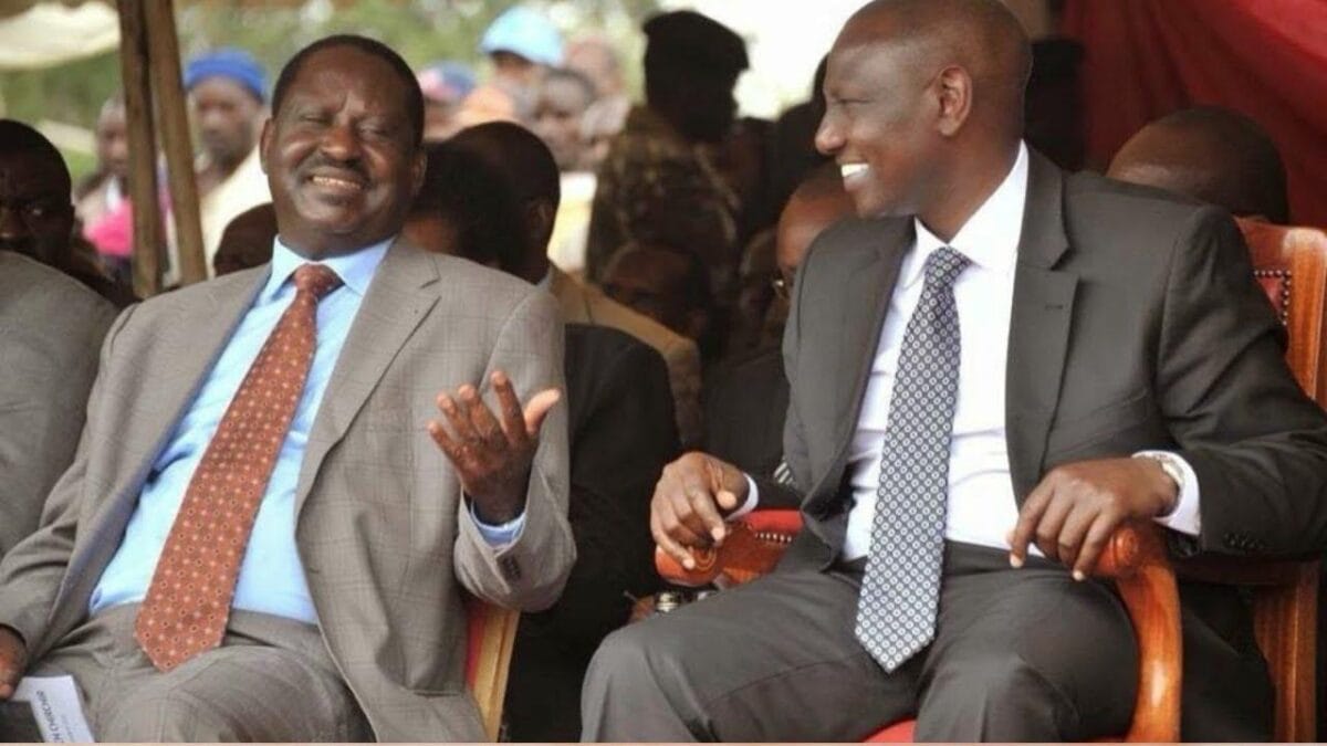 Raila and ruto photo