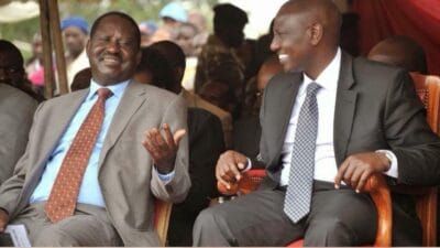 Raila and ruto photo