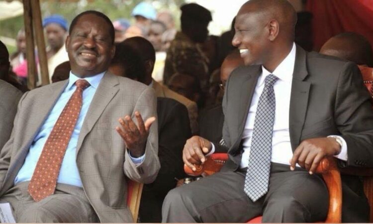 Raila and ruto photo