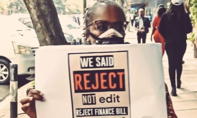 Rose njeri reject finance bill