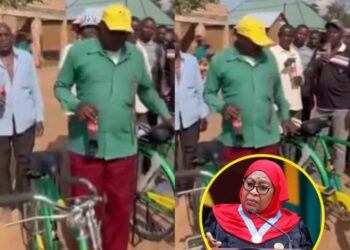 Tanzania man thanks mama suluhu