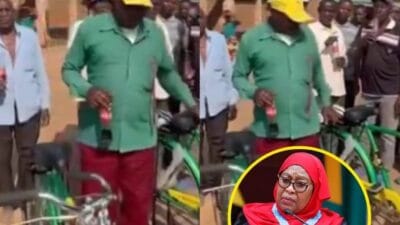 Tanzania man thanks mama suluhu