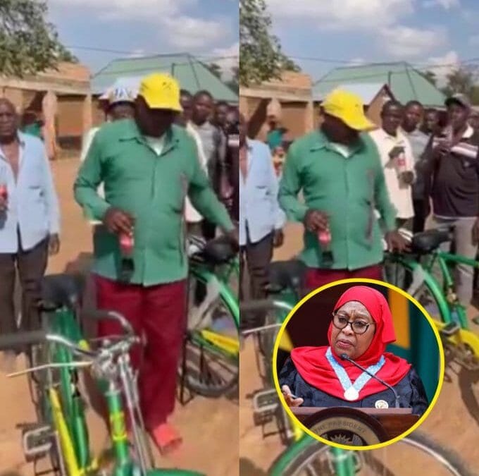 Tanzania man thanks mama suluhu