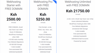 Trueshost free domain plus hosting