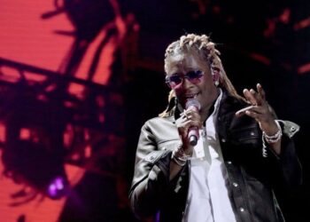 Young thug’s first post jail performance