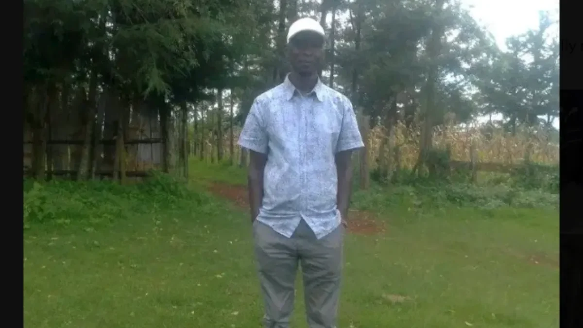 Assistant chief thomas cheboi of uswo sub location in uasin gishu county
