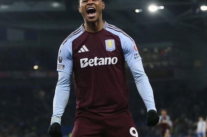 Aston villa on marcus rashford