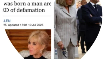 Brigitte macron transgender claims