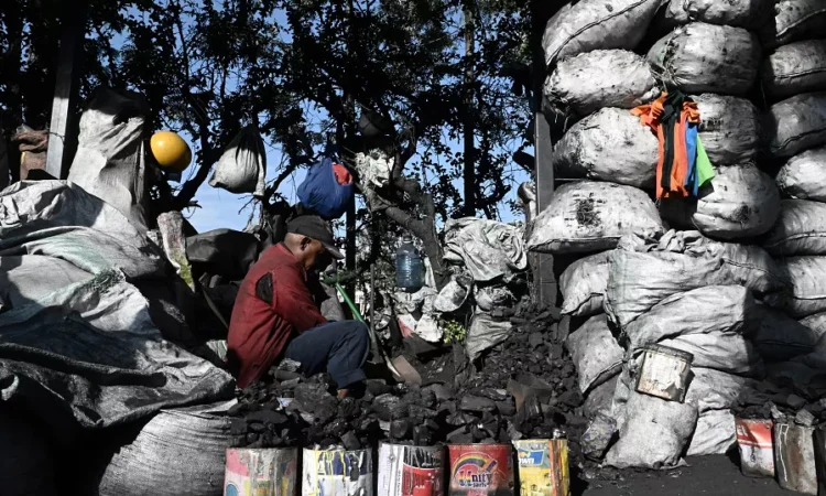 Charcoal seller