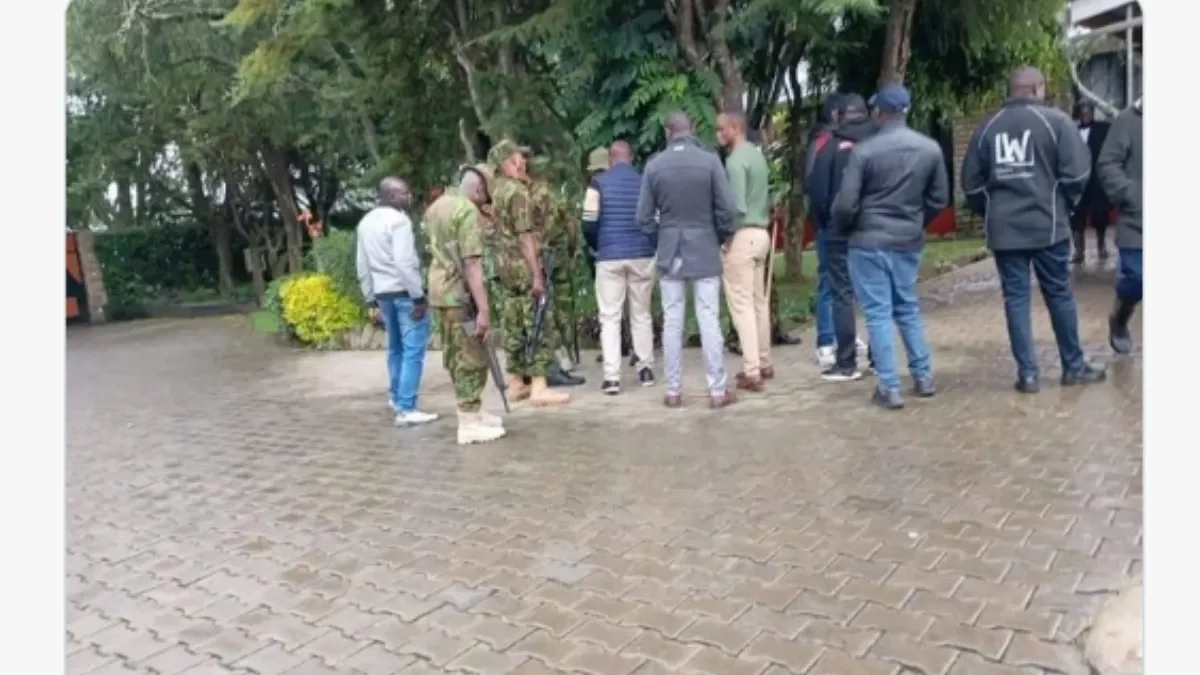 Dci at jayne kihara's home