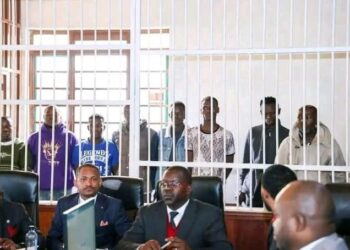 Eight men who carried the body of albert ojwang