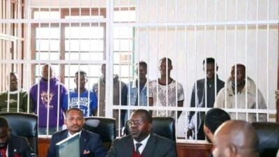 Eight men who carried the body of albert ojwang