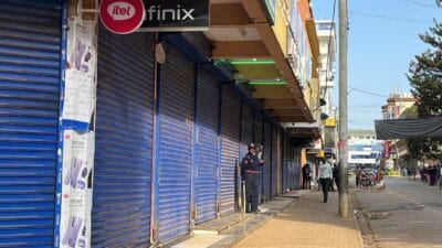 Eldoret shops closed image (1)