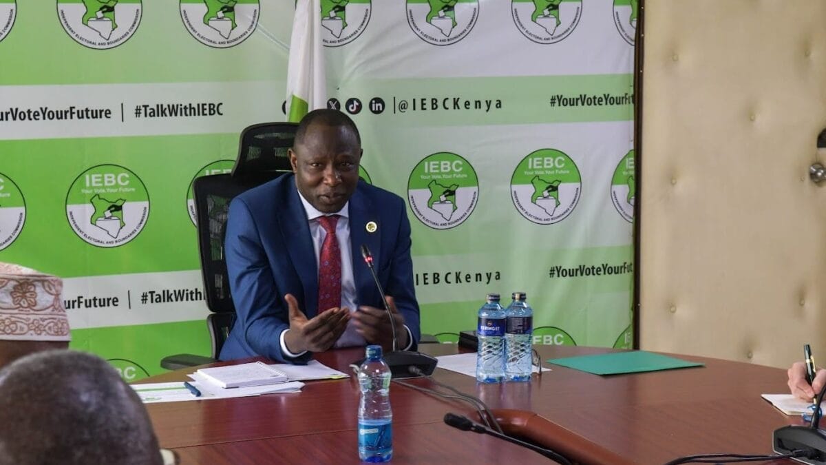 Iebc chairperson erastus edung ethekon