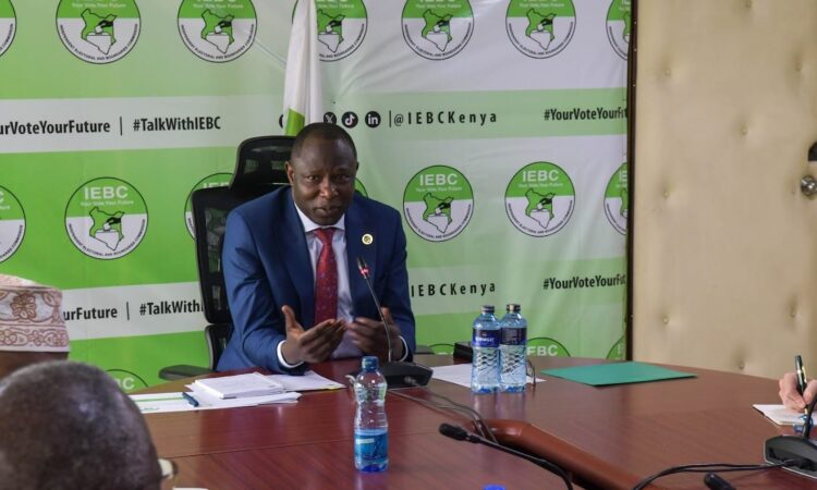 Iebc chairperson erastus edung ethekon
