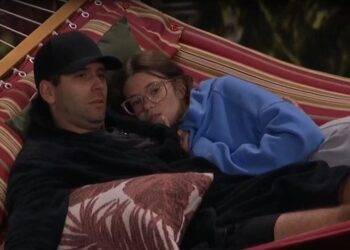Jimmy to kelley while cuddling her in the hammock