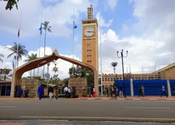 Kenya parliament entrance