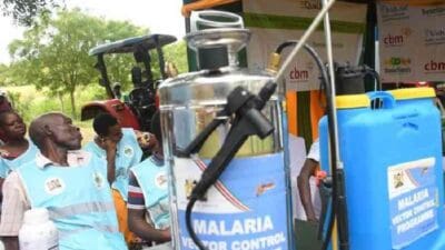 Malaria control equipment photos