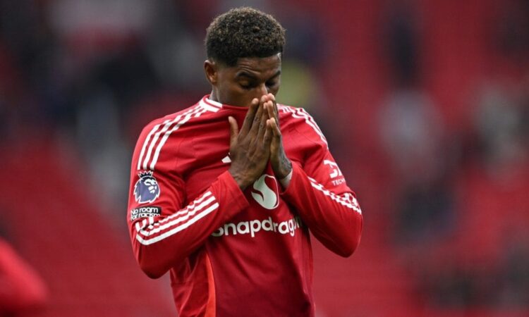 Marcus rashford manchester united 2024 25