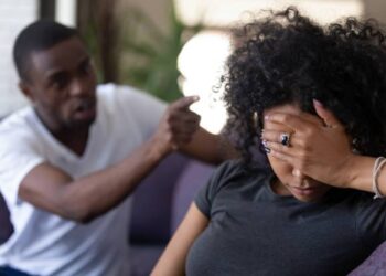 Mother and father fighting over children