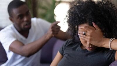 Mother and father fighting over children