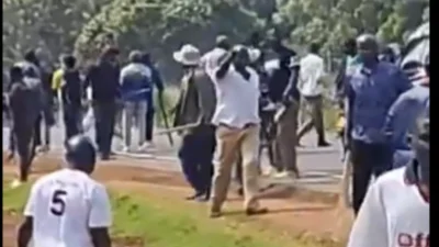 Opposition convoy attacked at chwele, bungoma county.