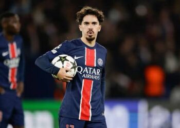 Paris saint germain midfielder vitinha