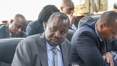 Philemon kandie, outgoing boss of the kenya rural roads authority (kerra)