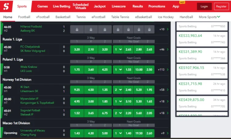 Sportybet kenya - Most trusted betting site in Kenya