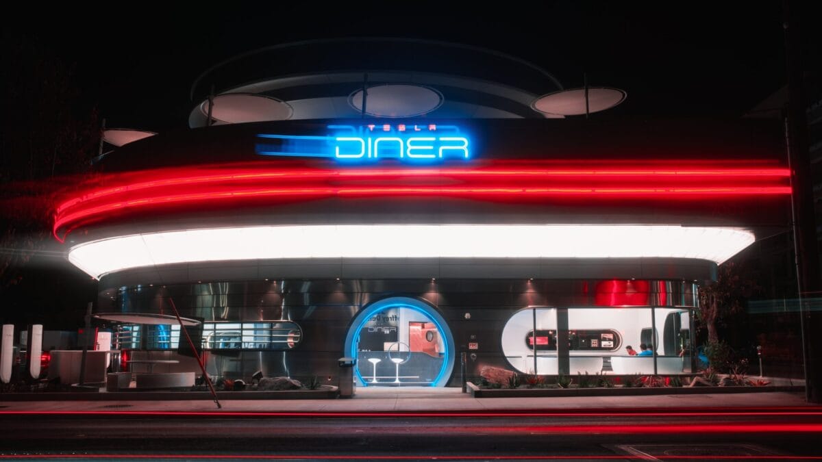 Tesla dinner photo