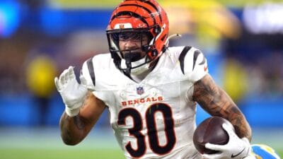 The bengals new running back room