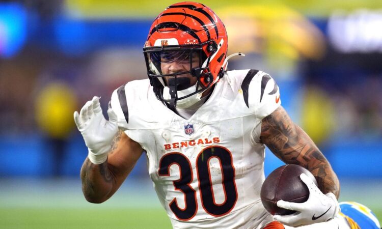 The bengals new running back room