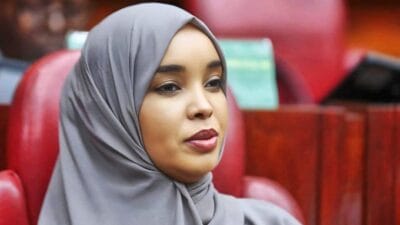 Wajir women rep fatuma abdi jehow photo in parliament