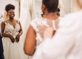 Wedding gown photo