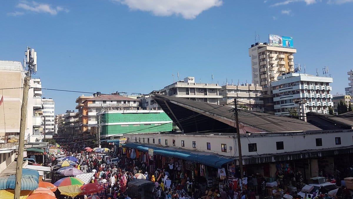 Kariakoo market tanzania photo