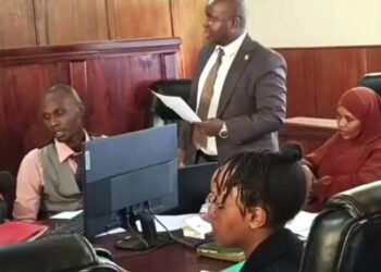 Babu owino with mosquito case photo