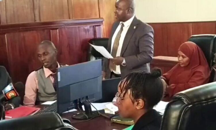 Babu owino with mosquito case photo