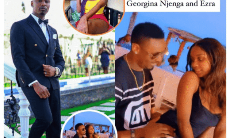 Georgina njenga spotted in mombasa all cosy with gospel singer ezra