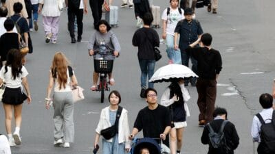 Japan popu;ation