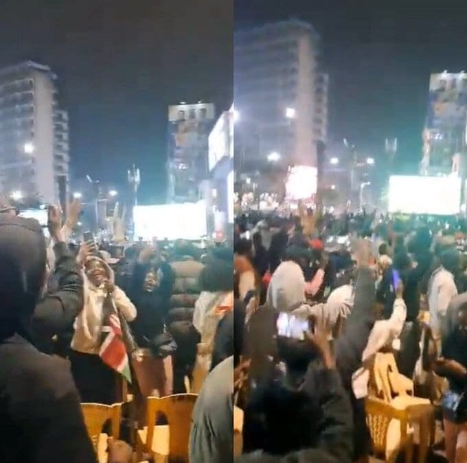 Kenyans celebrate morocco after harambee stars loss