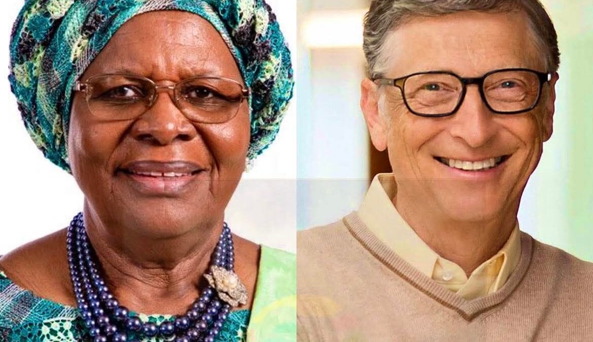 Namibia president and gates photo