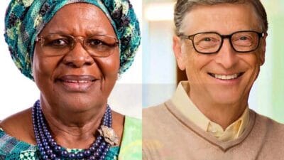 Namibia president and gates photo