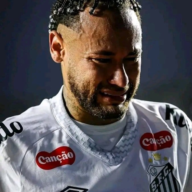 Neymar left the pitch in tears after santos lost 6 0 at home to vasco de gama